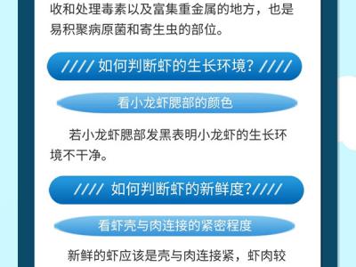 蝦頭不能吃？新鮮度怎么看？關于小龍蝦，這份提示一定要看