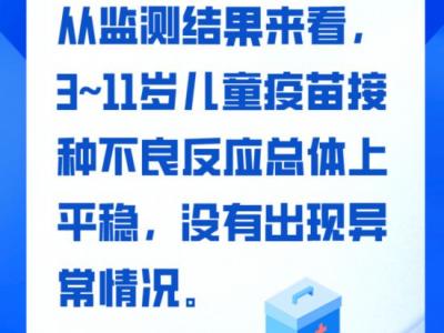 老人、小孩接種新冠疫苗反應大？權威回應來了