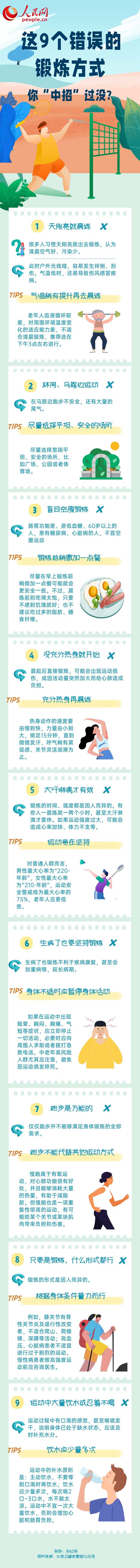 這9個錯誤的鍛煉方式，你“中招”過沒？