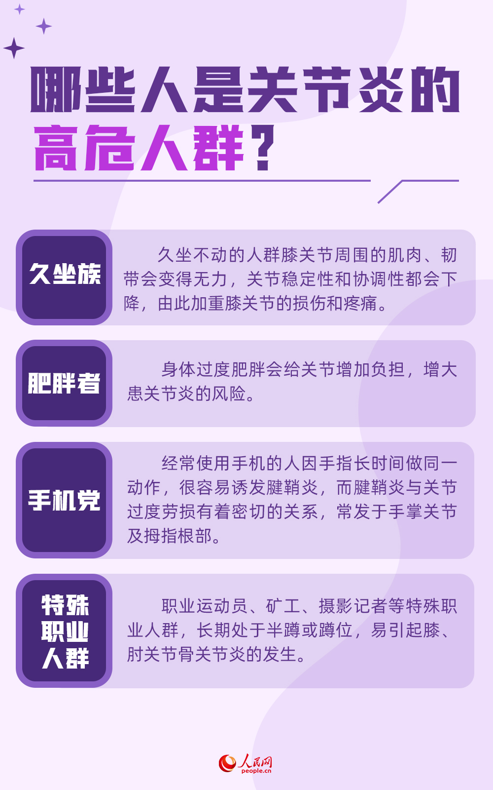 世界關節炎日：警惕！關節最怕這5件事兒