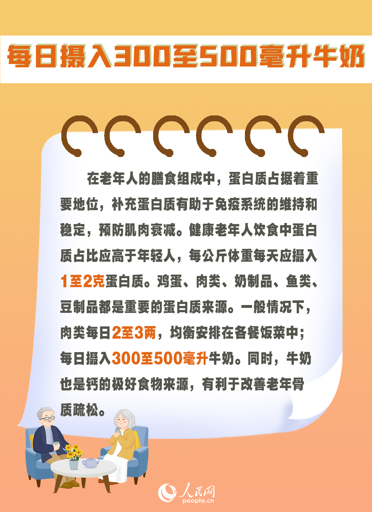 重陽節：6組數字告訴您老年人如何吃出健康
