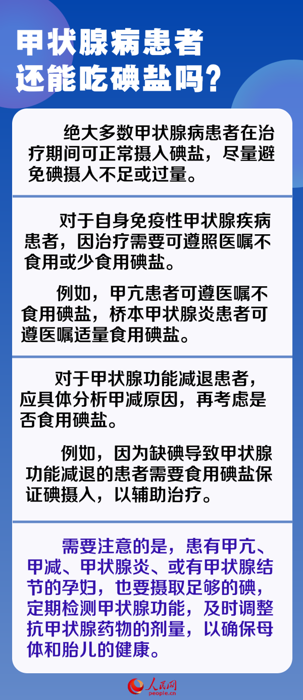防治碘缺乏病日：6問6答 帶你認清這些“碘”