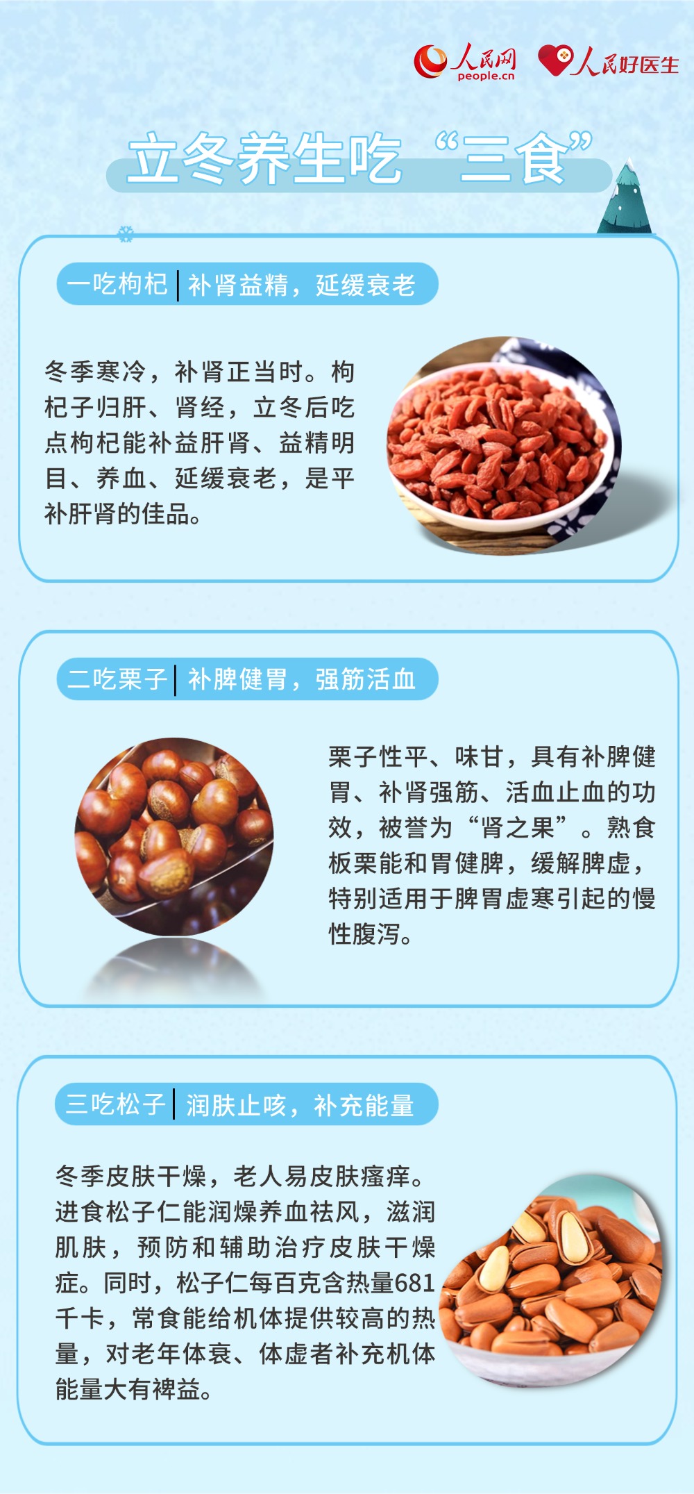 立冬養(yǎng)生 中醫(yī)開出“三字經(jīng)”