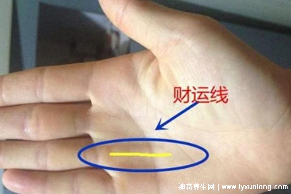 掌紋圖解女右手詳解圖片，事業線到中指根部會有所成就