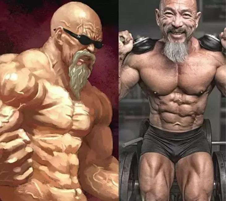 真人版《七龍珠》已上線，54歲健美運動員如何打造龜仙人身材？