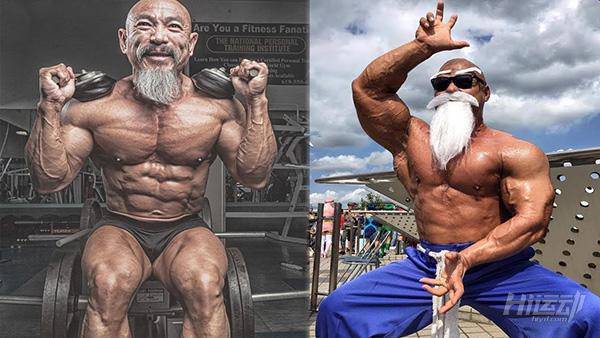 50多歲老頭迷戀“七龍珠”，瘋狂健身練成真實版龜仙人