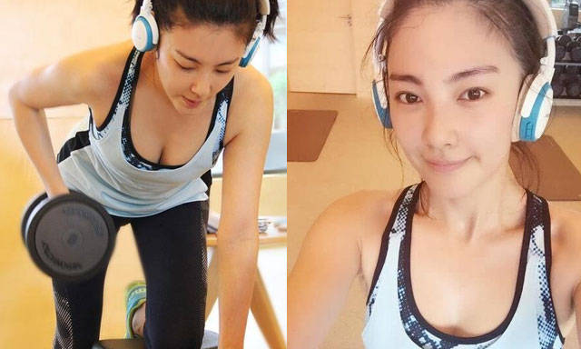 那些在健身房里揮汗如雨的女明星們