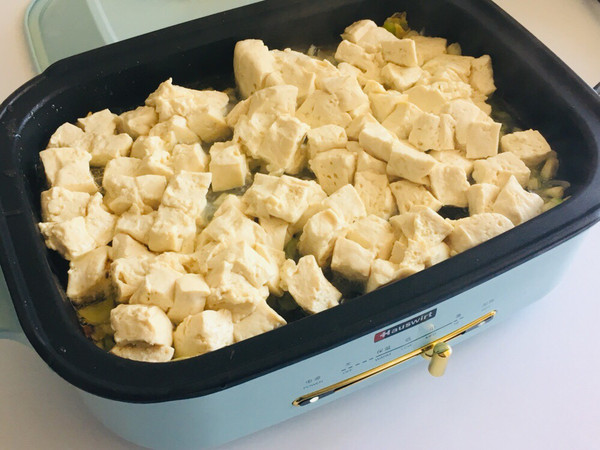 XO醬燒豆腐的做法-香辣味炒菜譜