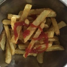 香脆薯?xiàng)l的做法-茄汁味炸菜譜