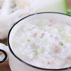 食美粥-蔬菜粥系列|“冬瓜大米粥”清淡菜譜飲食營養(yǎng)早餐 冬瓜肉末粥寶寶輔食 冬瓜肉糜粥的做法-家常味煮菜譜