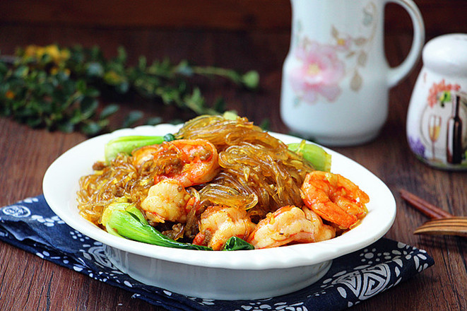 咖喱粉絲蝦的做法-咸鮮味炒菜譜-易網(wǎng)健康養(yǎng)生網(wǎng) 咖喱粉絲蝦的做法-咸鮮味炒菜譜