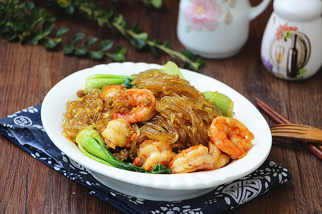 咖喱粉絲蝦的做法-咸鮮味炒菜譜-易網(wǎng)健康養(yǎng)生網(wǎng) 咖喱粉絲蝦的做法-咸鮮味炒菜譜