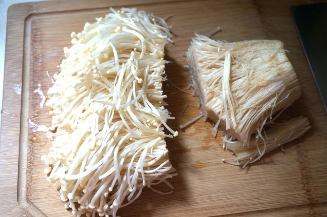 涼拌金針菇的做法-家常味拌菜譜