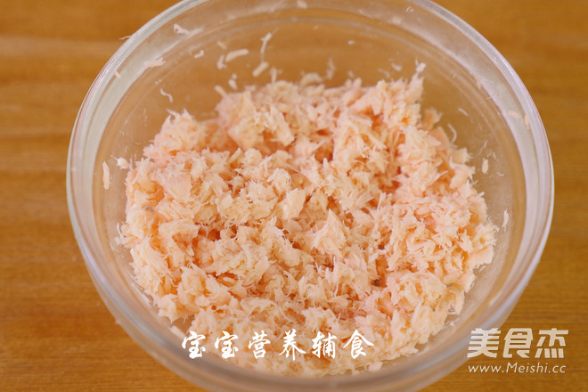 三文魚南瓜米粉的做法-家常味蒸菜譜
