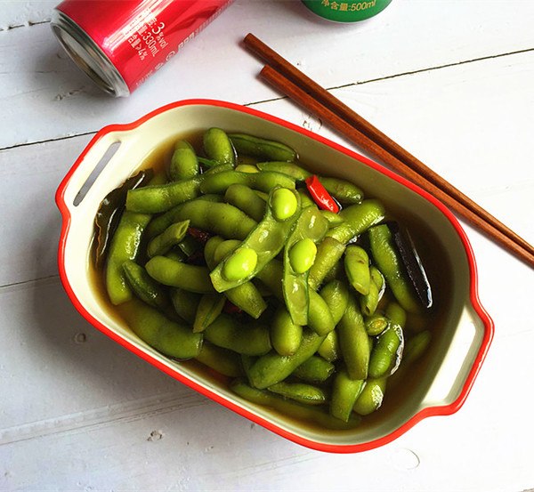 五香毛豆的做法-五香味煮菜譜-易網健康養生網 五香毛豆的做法-五香味煮菜譜