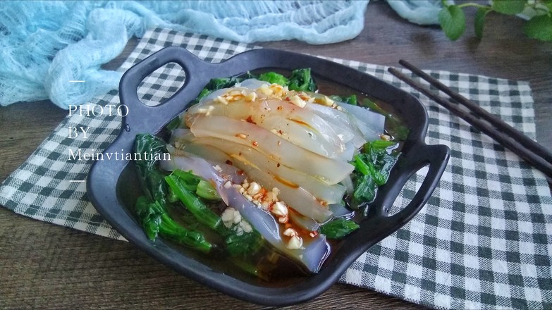 菠菜拌涼粉的做法-家常味拌菜譜-易網(wǎng)健康養(yǎng)生網(wǎng) 菠菜拌涼粉的做法-家常味拌菜譜