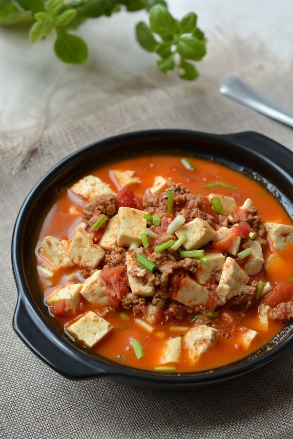 肉末番茄豆腐的做法-家常味煮菜譜-易網(wǎng)健康養(yǎng)生網(wǎng) 肉末番茄豆腐的做法-家常味煮菜譜