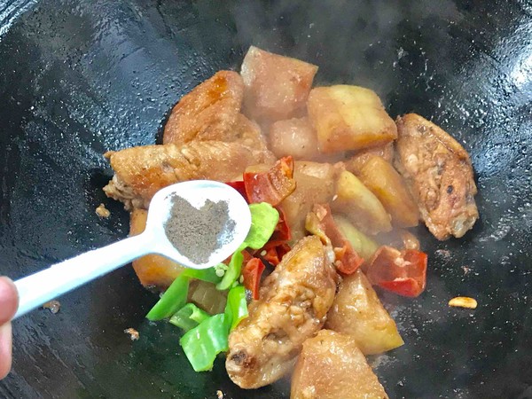 雞翅燒冬瓜的做法-家常味燒菜譜