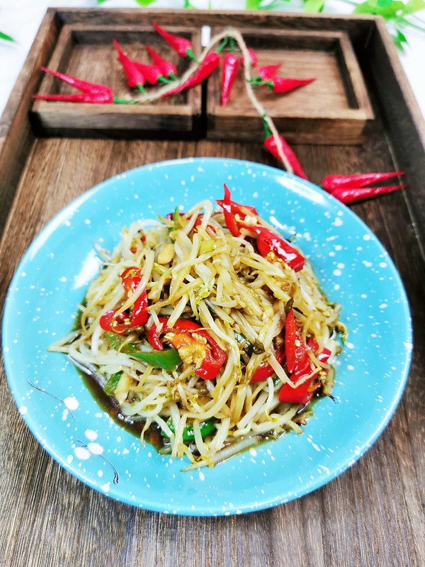 醋溜綠豆芽的做法-酸辣味炒菜譜-易網健康養生網 醋溜綠豆芽的做法-酸辣味炒菜譜