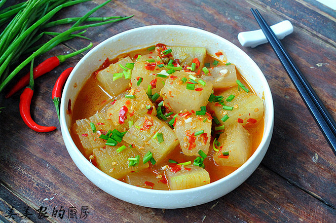 紅燒冬瓜的做法-香辣味燒菜譜-易網(wǎng)健康養(yǎng)生網(wǎng) 紅燒冬瓜的做法-香辣味燒菜譜