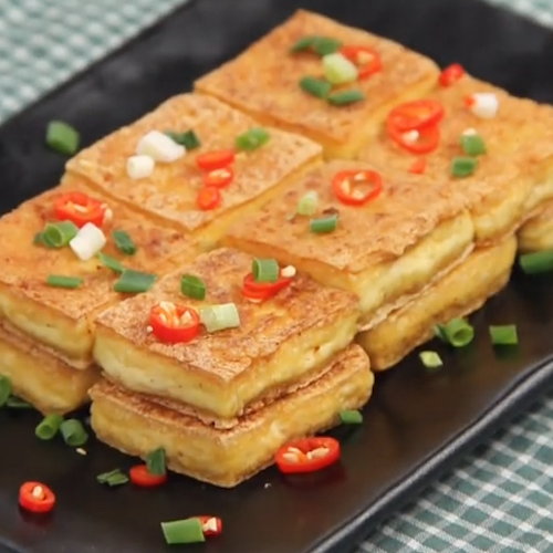鹽煎豆腐的做法-家常味炒菜譜-易網健康養生網 鹽煎豆腐的做法-家常味炒菜譜