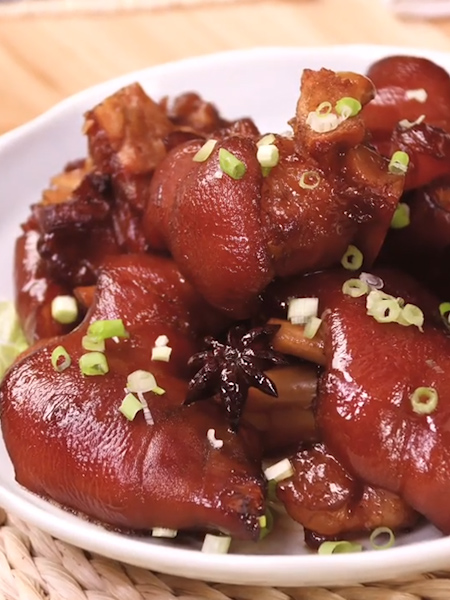 紅燒豬蹄的做法-家常味炒菜譜-易網(wǎng)健康養(yǎng)生網(wǎng) 紅燒豬蹄的做法-家常味炒菜譜