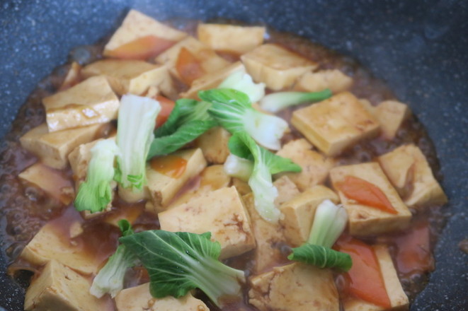 蠔油燉北豆腐的做法-家常味燉菜譜