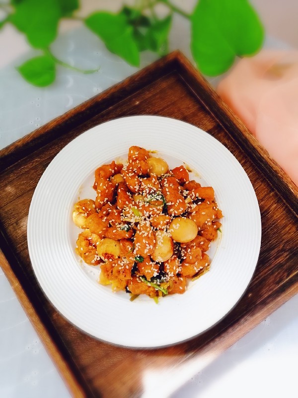 糖醋肉段的做法-酸甜味炸菜譜