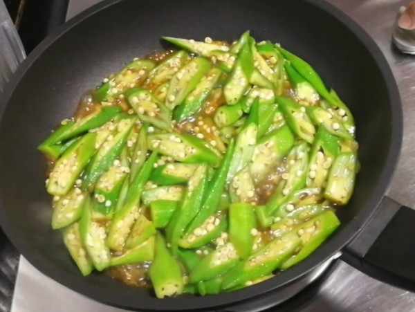 蒜蓉秋葵的做法-家常味炒菜譜
