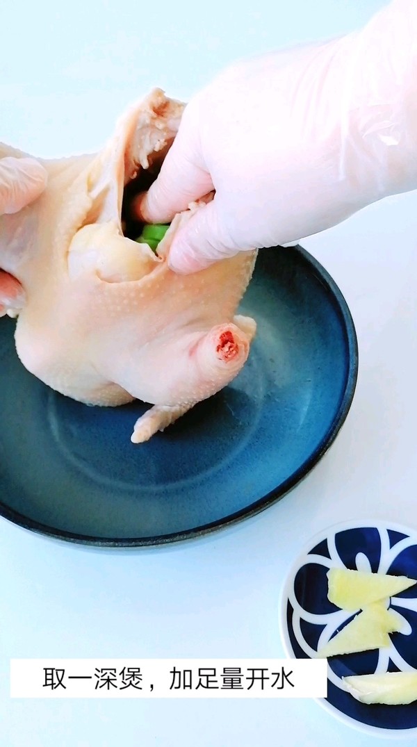 清水全雞的做法-咸鮮味燉菜譜-易網健康養生網 清水全雞的做法-咸鮮味燉菜譜