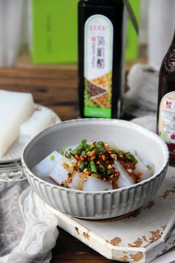酸辣涼粉(豌豆淀粉版)的做法-家常味煮菜譜-易網健康養生網 酸辣涼粉(豌豆淀粉版)的做法-家常味煮菜譜