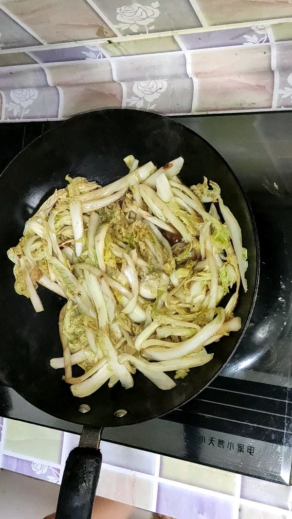 清炒娃娃菜的做法-酸辣味炒菜譜