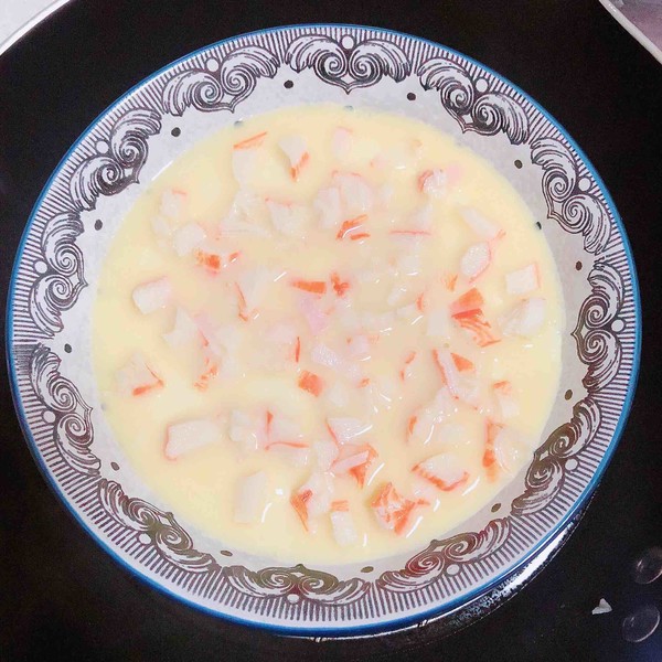 豆漿蟹柳蒸水蛋(經典家常粵菜)的做法-咸鮮味蒸菜譜-易網健康養生網 豆漿蟹柳蒸水蛋(經典家常粵菜)的做法-咸鮮味蒸菜譜
