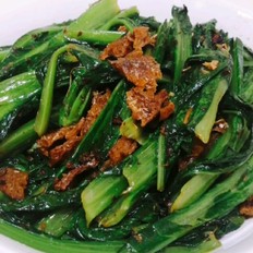 豆豉鯪魚(yú)炒麥菜的做法-家常味炒菜譜