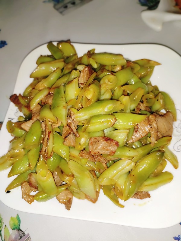 豆角炒肉的做法-家常味炒菜譜-易網健康養生網 豆角炒肉的做法-家常味炒菜譜