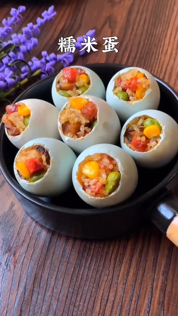 糯米蛋的做法-咸鮮味蒸菜譜-易網健康養生網 糯米蛋的做法-咸鮮味蒸菜譜