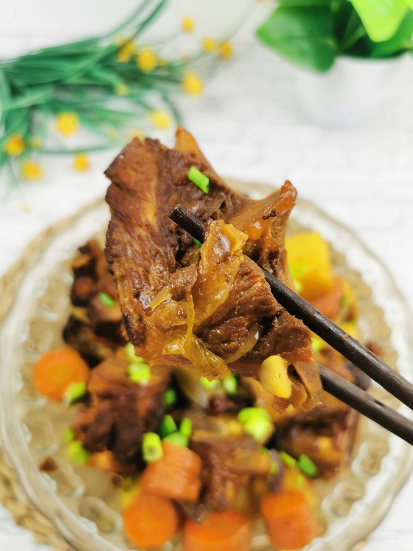 紅燒豬大骨的做法-咸鮮味燒菜譜