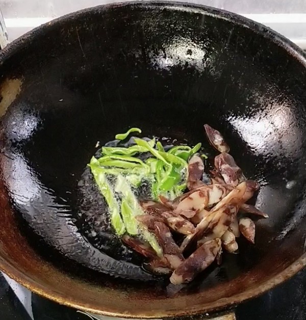 臘腸炒四季豆的做法-咸鮮味炒菜譜