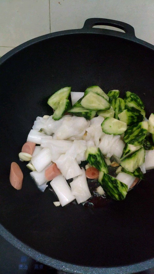 青瓜味豬腸粉的做法-家常味煮菜譜