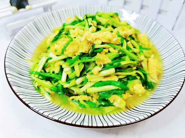 蒜苗炒雞蛋的做法-咸鮮味炒菜譜-易網健康養生網 蒜苗炒雞蛋的做法-咸鮮味炒菜譜