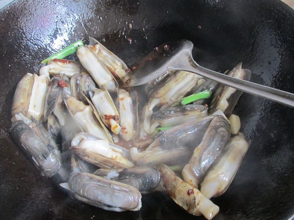 炒蟶子的做法-咸鮮味炒菜譜