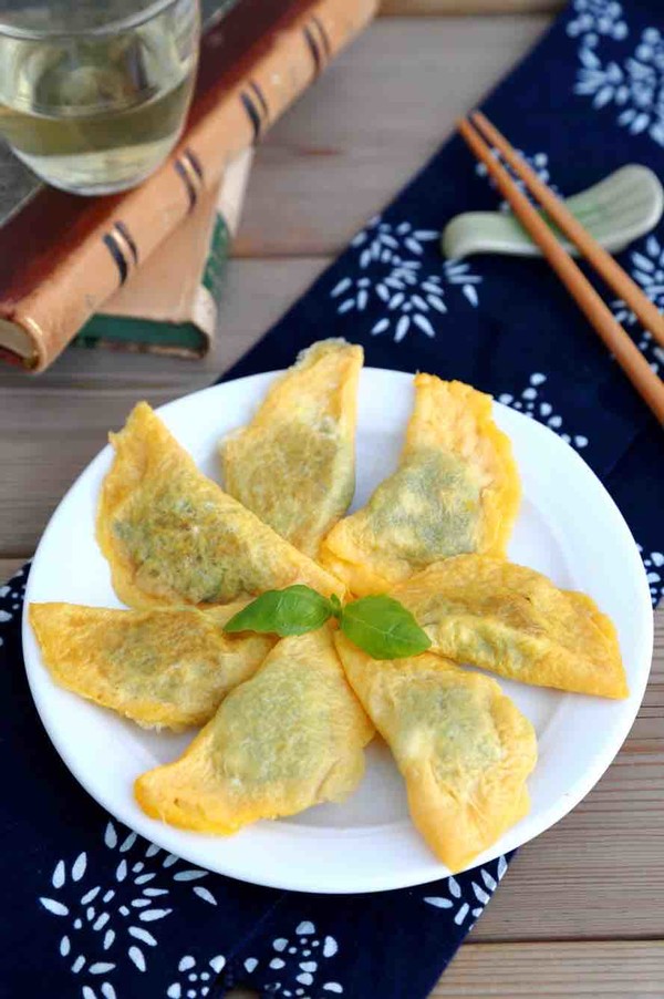蛋餃的做法-咸鮮味煎菜譜