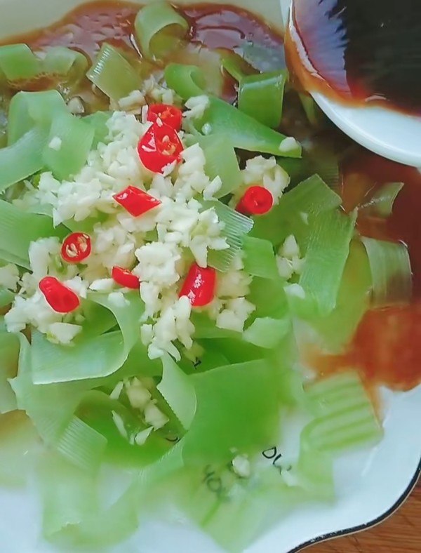 椒麻筍片的做法-香辣味拌菜譜