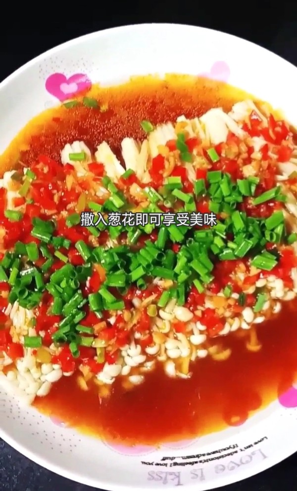 剁椒金針菇的做法-家常味蒸菜譜