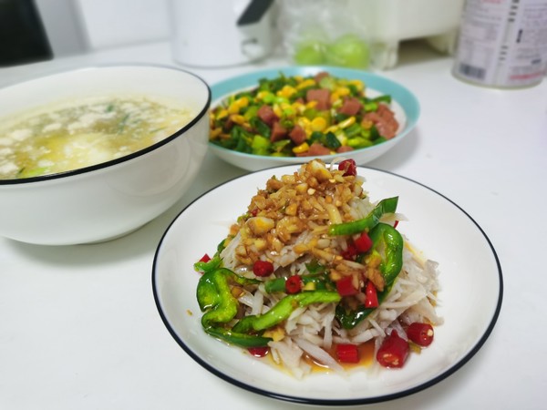 涼拌藕絲的做法-香辣味拌菜譜