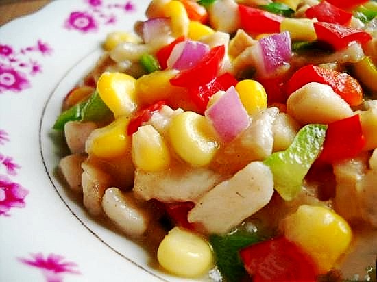 玉米魚丁的做法-家常味炒菜譜-易網(wǎng)健康養(yǎng)生網(wǎng) 玉米魚丁的做法-家常味炒菜譜