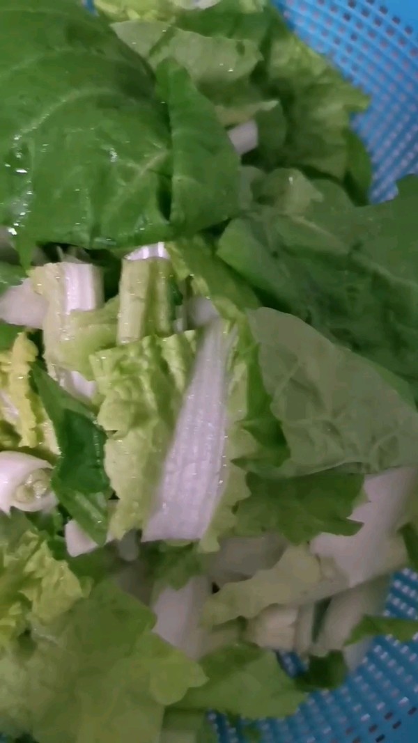 大白菜炒菇的做法-家常味炒菜譜