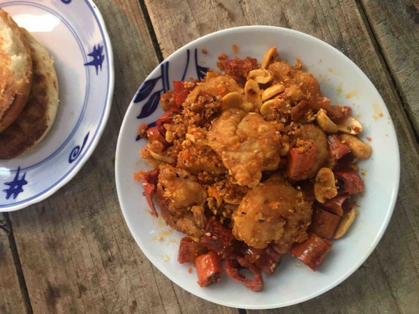 脆椒蝦仁的做法-香辣味炸菜譜-易網健康養生網 脆椒蝦仁的做法-香辣味炸菜譜