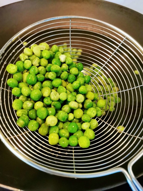 杏鮑菇炒青豆的做法-咸鮮味炒菜譜