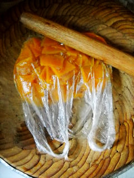 沙茶南瓜面棋的做法-家常味炒菜譜